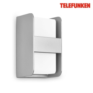 Lampa de exterior TELEFUNKEN 321004TF, E27, 12W, Argintie-Alba - Img 3