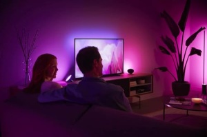 Lampa de masa LED Philips Hue Bloom, 500 lm, 16 milioane culori, negru - Img 10