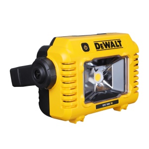 Lampa de santier cu acumulator LED Dewalt DCL077 (intensitate luminoasa foarte mare de pana la 2.000 de lumeni, maner robust cu mai multe pozitii, IP54, cu suport pentru trepied de 1/4" si 5/8", livrat fara baterie si incarcator) - Img 5