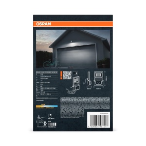 Lampa exterioara cu senzor Osram ENDURA, 3000K, din aluminiu reciclat - Img 4