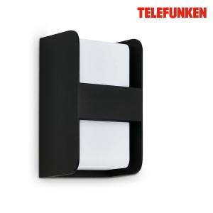 Lampa Exterioara TELEFUNKEN 215x120x115 mm E27 IP44 Negru-Alb - Img 3