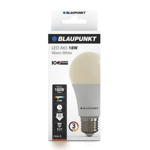 Lampa LED Blaupunkt E27 A65 Matt, 18W, 1980 Lumen, 2700K - Img 2