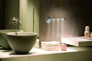 Lampa LED cu acumulator LEDVANCE, design modern, aluminiu, argintie - Img 8
