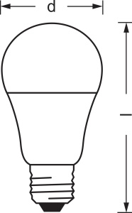 Lampa LED cu WiFi LEDVANCE, E27, Dimmabila, 100W inlocuitor, 3 bucati - Img 6