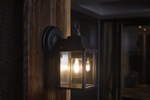 Lampa LED de exterior Ledvance Endura Classic Lantern SQ, E27, Negru, IP44 - Img 6