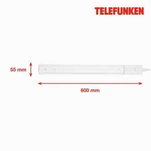 Lampa LED de sub dulap TELEFUNKEN 60 cm, 8.5W, 850 Lm, lumina calda - Img 6