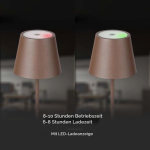 Lampa LED Dimmbara V-TAC VT-7522, 4400 mAh, Culoare Maro, IP54 - Img 9