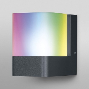 Lampa LED Exterioara Ledvance SMART WIFI CUBE WALL, Aluminium Gri, RGB, Dimmabila - Img 5