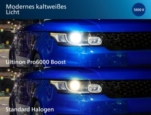 Lampa LED H7 Philips Ultinon Pro6000 Boost, 450 luminozitate, 5800K - Img 5