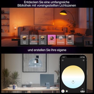 Lampa LED Inteligenta Philips Hue A67, E27, 11.8W, Culoare si Alb, 1600 Lumen - Img 7