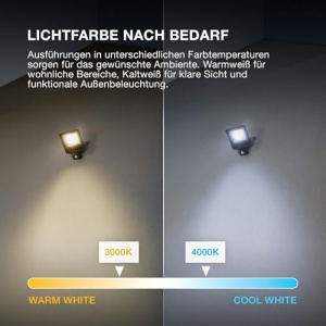 Lampa LED Osram ENDURA FLOOD 50W, 5000 Lumen, 4000K, gri inchis - Img 10