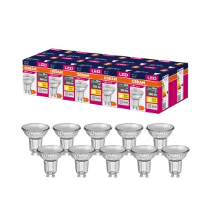 Lampa LED Osram PAR16 GU10 4.3W 2700K 36 Grade 10 bucati