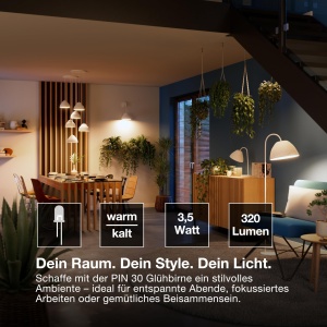 Lampa LED Osram SMART WiFi G9, 3.5W, 320lm, Alb ajustabil - Img 2