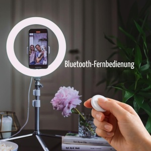 Lampa LED pentru Selfie KODAK cu Stativ, 1600 Lumen, Reglare Intensitate si Temperatura Culoare - Img 7