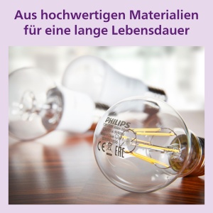 Lampa LED Philips Classic A60, 60W, E27, 2700K, 6 bucati - Img 5