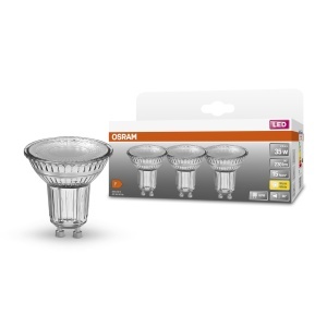 Lampa LED Reflektor OSRAM PAR16 GU10, 2.60 W, Lumina Calda 2700 K