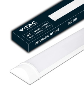 Lampa LED V-TAC 120 CM 40W cu Chip Samsung, 4300 Lumen, 3000K