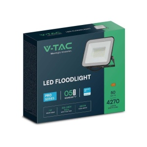 Lampa LED V-TAC Slimline Pro 50W, 4270 Lumen, Negru - Img 4