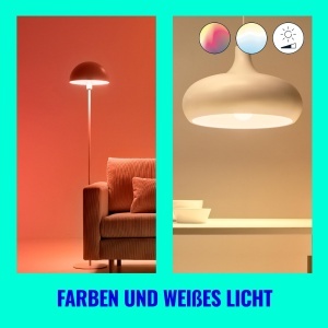 Lampa LED WiZ E27, 60W, dimmabila, 16 milioane de culori - Img 7