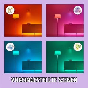Lampa LED WiZ E27, 806 lm, 60 W, 16 milioane de culori, dimabila - Img 5