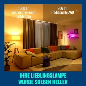 Lampa LED WiZ Smart A60, E27, 100W echivalent, 1521 Lumen, dimabila, culoare variabila - Img 2