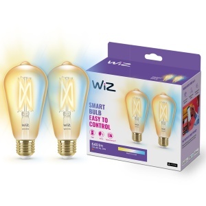 Lampa LED WiZ Tunable White E27, 50W, Amber, Dimabila