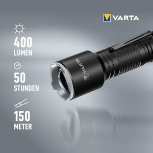 Lanterna LED Varta Aluminium Light F30 Pro, 400 Lumen, 3 Moduri de Iluminare - Img 7