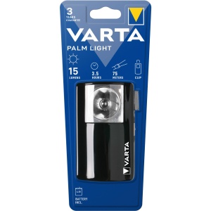 Lanterna LED VARTA Palm Light, 75m, cu clip de prindere, metalica - Img 2