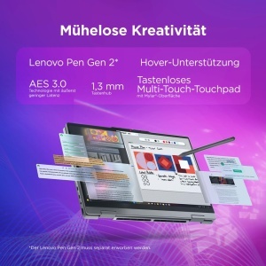 Laptop 2in1 Lenovo IdeaPad 5i 15.3 Touchscreen Intel Core Ultra 5 16GB RAM 512GB SSD Gri - Img 5