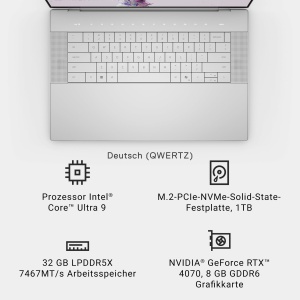 Laptop Dell XPS 16 9640, 16.3 Inch OLED UHD, Intel Core Ultra 9, 32GB RAM - Img 6
