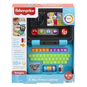 Laptop educativ Fisher-Price HHH03, cu 55 melodii, pentru 6-36 luni - Img 6