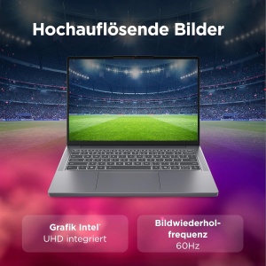 Laptop Lenovo IdeaPad Slim 3i 14 WUXGA Intel Core i5 16GB RAM 512GB SSD Luna Grau - Img 8