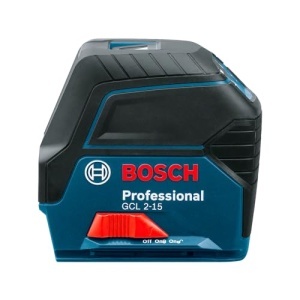 Laser cu linii incrucisate Bosch Professional GCL 2-15 IP54 Autonivelare 15m - Img 5