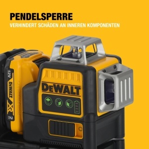 Laser de nivelare DEWALT DCE089D1G, 12V, 3x360, auto-nivelare - Img 9