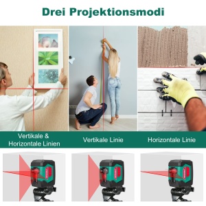 Laser multifunctional HYCHIKA Kreuzlinienlaser 15M cu auto-nivelare si suport magnetic - Img 3