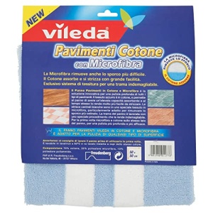 Laveta de curatare Vileda din bumbac si microfibra 50x50cm absorbtie ridicata - Img 4