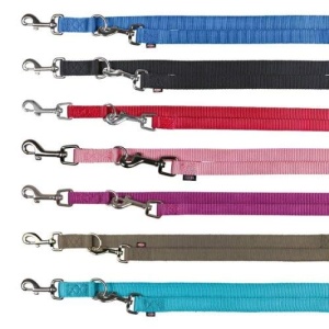 Leana pentru caini Trixie, ajustabila, 2m, 15mm, neagra - Img 3