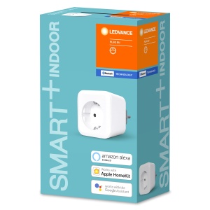 LEDVANCE Smart + priza comutabila Bluetooth, controlabila de la distanta, pentru controlul iluminatului in casa dvs. inteligenta, compatibila cu Apple HomeKit si aplicatia LEDVANCE Smart+ pentru Android, Max 3680W || 50Hz [clasa energetica A+] - Img 2