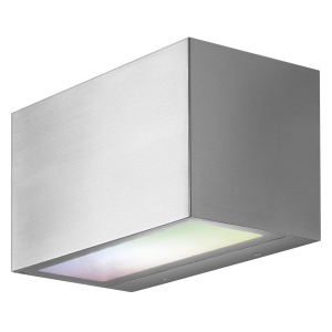 LEDVANCE SMART+ WI-FI BRICK ST RGBW 14.5cm - lampa de perete LED reglabila gri inchis cu carcasa din otel inoxidabil de inalta calitate, patrat, control de culoare RGB, 14 W, alb cald 3000 Kelvin, 600 lumeni, IP44 - Img 4