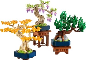 LEGO Botanicals Mini-Bonsais 10373 Ginkgo Schwarzkiefer si Blauregen Decoratiuni DIY - Img 9