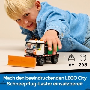 LEGO City 60490 Masina de Deszapezire cu Lama Mobila si Functie de Imprastiere - Img 2