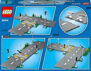 LEGO City Road Intersectie cu semafoare Straluceste in intuneric set de constructie 60304 - Img 10