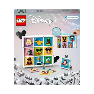 LEGO Disney 43221 Set Creativ 100 Ani Decoratiuni de Perete cu Mickey Mouse - Img 8
