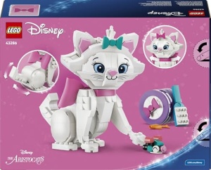 LEGO Disney Aristocats Marie 43286 Figurina Pisica Alba cu Accesorii 369 Piese - Img 12