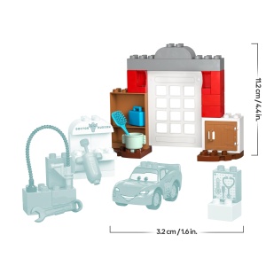 LEGO DUPLO 10456 Disney Pixar Cars McQueen Set Atelier si Spalatorie Auto pentru Copii 2 - Img 7