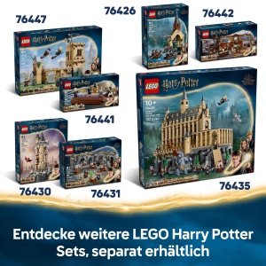LEGO Harry Potter 76453 Conacul Familiei Malfoy Set de Constructie cu 9 Minifigurine - Img 8