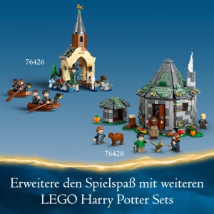 LEGO Harry Potter Hagrids Hutte 76428 Set cu Figurine si Accesorii Magice - Img 8