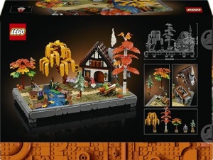 LEGO Icons 11372 Set Constructie Landhausgarten Elemente Toamna 1102 Piese - Img 9