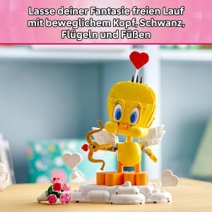 LEGO Looney Tunes Tweety 40824 Set Constructie Decorativ pentru Copii si Colectii - Img 3