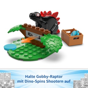 LEGO Marvel 11200 Spidey-Rex vs Gobby-Raptor Set cu Dinos pentru Copii 4 ani - Img 4